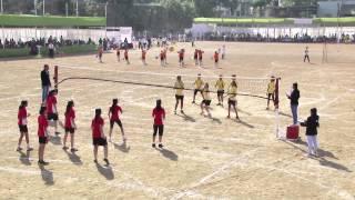 UHD Sports Day 2014-15 Throw Ball Match - Girls ( Grade VII - VIII )