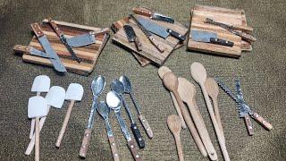 MINI KITCHEN ESSENTIALS- NEW DOLLHOUSE KITCHEN: Little Gretchen's Workshop