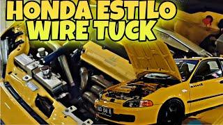  HONDA ESTILO JDM RACING | WIRE TUCK | ENGINE BAY