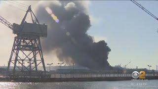 FDNY says it could take days to put out 3-alarm Red Hook fire