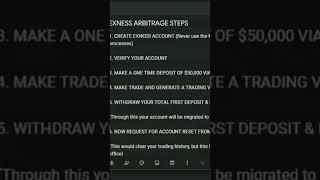 EXNESS ARBITRAGE EXPLAINED STEP BY STEP. ACTIVATE YOUR EXNESS ACCOUNT FOR ARBITRAGE #arbitrage #bina