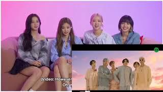 BLACKPINK Reaction 'ON' BTS Dynamite official M/V