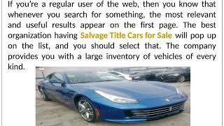 Searching For Used Car Auctions Near Me Will Land You At The Best Website