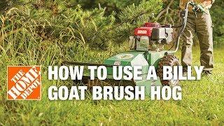 How to Use a Billy Goat Hydraulic Brush Hog Rental