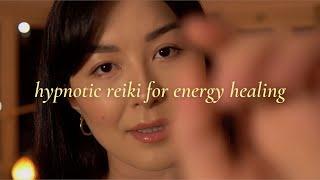 ASMR Hypnotic Reiki for Releasing Repressed Energy w/Plucking and Pulling Hand Movements