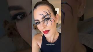 EASY LAST MINUTE HALLOWEEN MAKEUP | Doranellys Patton #halloweenmakeuplook #halloweencostume #shorts