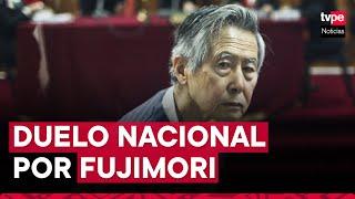 Alberto Fujimori: declaran Duelo Nacional los días 12, 13 y 14 de setiembre por su deceso