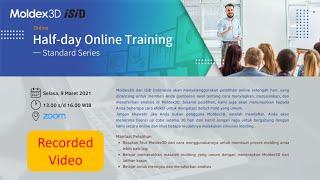 Moldex3D Half-day Online Training (Recorded)