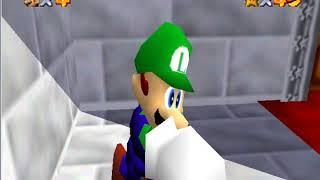 Luigi gameshark code SM64