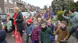 Carnavalsoptocht en polonaise 17-2-203 De Violier & De School Maasbree Vastelaovend carnaval optocht