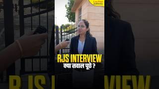 RJS Interview 2024 | Student Reaction #shorts #rjs #rjsinterview