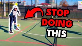 How to STOP Popping Up Your Dinks! | The Pickleball Clinic