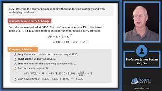 Pricing and Valuation of Forward Commitments (2024 Level II CFA® Exam –Derivatives–Module 1)