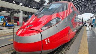 Fahrt im Frecciarossa 1000 (ETR400) von Roma Termini - Milano Centrale Teil 1