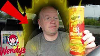 Wendy's Spicy Chicken Sandwich Pringles Chips (Reed Reviews)