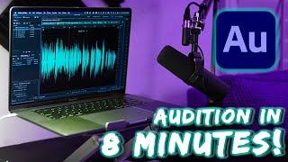 Learn How to Use Adobe Audition in 8 minutes!