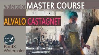 watercolor master course_Alvaro Castagnet#art #watercolorpainting#watercolortutorial#drawingtutorial