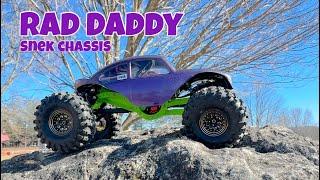 Rad Rigs - Testing The Snek Chassis - Class 2 RC Crawler