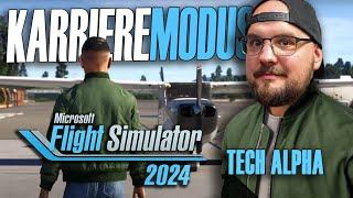 Was erwartet uns? Ich teste den Karriere Modus in der Microsoft Flug Simulator 2024 Alpha