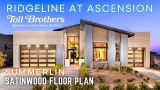 Ultra Modern 1-Story Toll Brothers Luxury Homes for Sale at Ridgeline in Ascension, Summerlin South