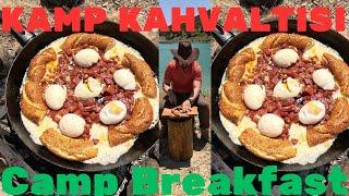 Doğada Nefis Kamp Kahvaltısı Delicious Camp Breakfast In Nature #1 (ASMR)   #sausage #egg  #food