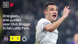 Club Brugge maakt een statement in het Lotto Park. ️ | RSC Anderlecht vs Club Brugge