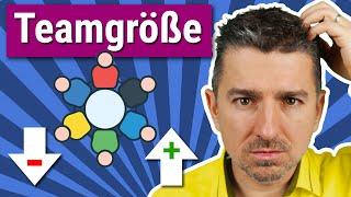 Was ist die optimale Scrum Teamgröße? Meine Erfahrungen!