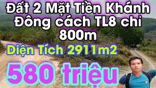 Bán đất 2 MT Khánh Đông, Khánh Vĩnh thích hợp làm vườn cách TL8 chỉ 800m|Bán đất Khánh Vĩnh