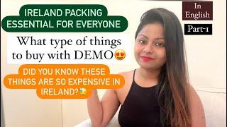 Things to pack for Ireland.Must watch before you start packing for Ireland.Do’s and Don’t.