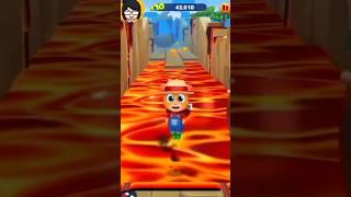 My Talking Tom Gold Run - Lava Funny Fails #shorts #mytalkingtomgoldrun