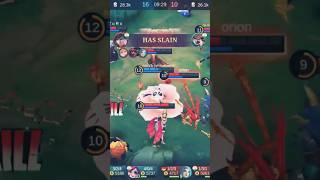 "Epic Fail: Natalia's Unfortunate Dive Amidst Enemies - Mobile Legends Short" | #nataliaml  #mlbb