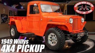 1949 Willys Pickup Restomod For Sale Vanguard Motor Sale #0259