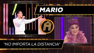 Mario demostró su destreza y fortaleza musical al cantar "No importa la distancia"| La Academia 2024