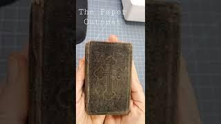 Antique Guardian Angel Prayer Book! #shorts Found Hunting Journal Supplies :) The Paper Outpost :)