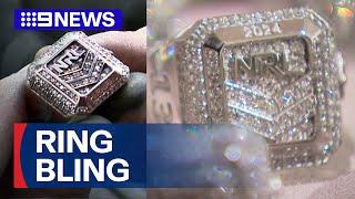 First look at 2024 NRL grand final rings | 9 News Australia