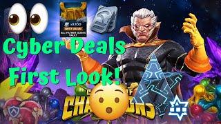 ITS TIME!!! Cyber Weekend Deals First Look! Massive Opening?! - Marvel Contest of Champions