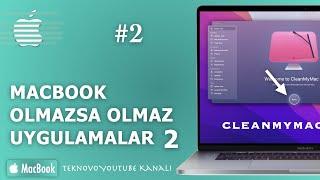 MACBOOK MUTLAKA OLMASI GEREKEN UYGULAMA 2 - CLEANMYMAC X