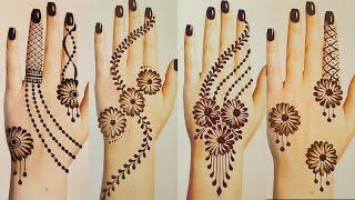 Top 4 easy coins mehndi designs tricks | Mehendi trick | Dots mehndi | Easy mehndi