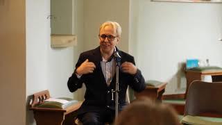 Onwards and Upwards Director Luke Jeffery speaks at Book Launch