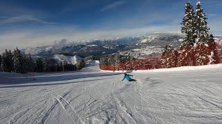 SKI CARVING SKIING HEAD SKI ALPE CERMIS VAL DI FIEMME DOLOMITES ITALY 2024