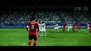 Steven Gerrard - Two Brilliant Goals (PES 13) HD