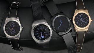 LG Watch Urbane vs G Watch R vs Urbane LTE - Hands-on Comparison!