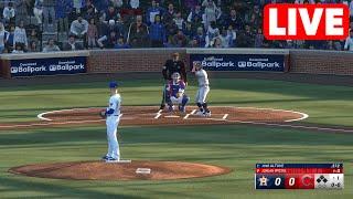 MLB LIVE Houston Astros vs Chicago Cubs - 25th April 2024 | MLB Full Game - MLB 24