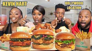 TASTE TEST KEVIN HART NEW VEGAN RESTAURANT HART HOUSE HOLLYWOOD CA| MUKBANG