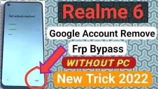 Realme 6 RMX2001 Frp Bypass Without Pc l 100% Working l Realme 6 RMX2001 Google Account Unlock