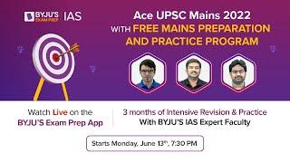 Target Mains 2022 - Free Mains Preparation and Practice Program | UPSC Mains 2022