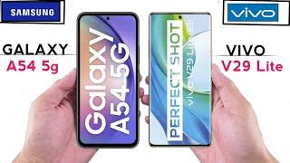 Samsung Galaxy A54 5g vs vivo v29 lite @Thedstech