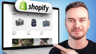 How to Create a Shopify Website 2024 - Step by Step