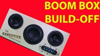 DIY Boombox Build-Off:  Toids DIY Audio vs HIFI Vega vs DIY Audio Guy
