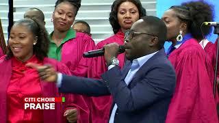 WHAT A PERFORMANCE! Frema Adunyame, Nathan Quao & Citi Choir blow us away with Fameye's 'Praise'